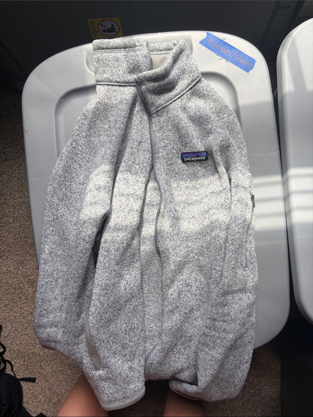 Patagonia Women’s ' Gray Full-Zip Fleece Jacket